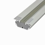 SFC3 - Segment électrique 50 cm - 2 raccords - Alu Brossé